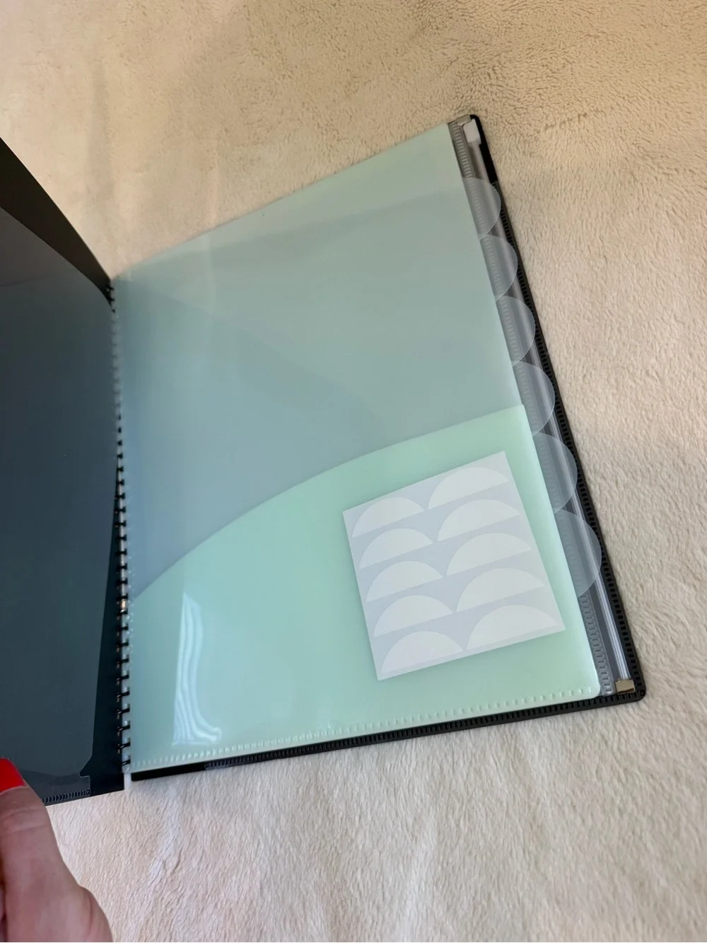 15 Pocket Poly Organizer